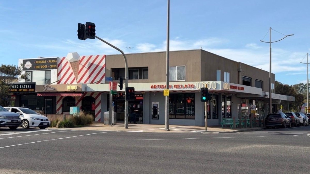 Before the project, the commercial space showed signs of wear and lacked visual appeal.